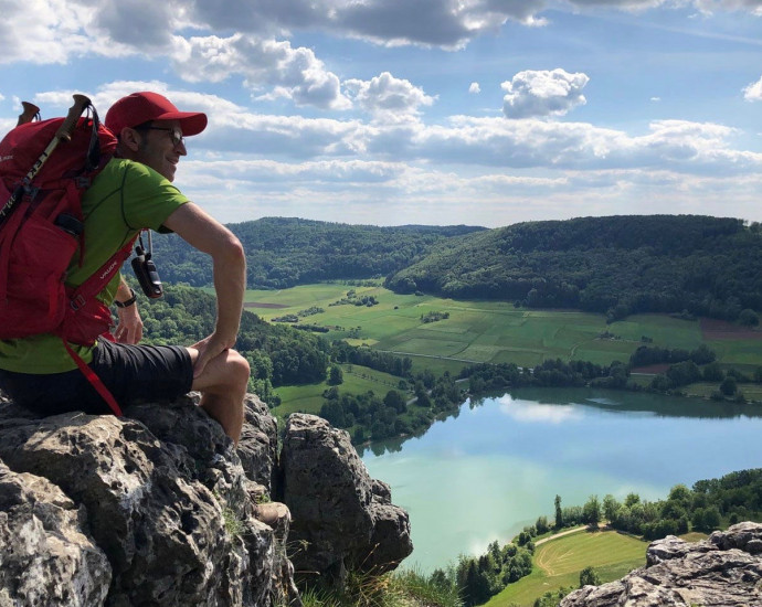 Frank auf dem Berg