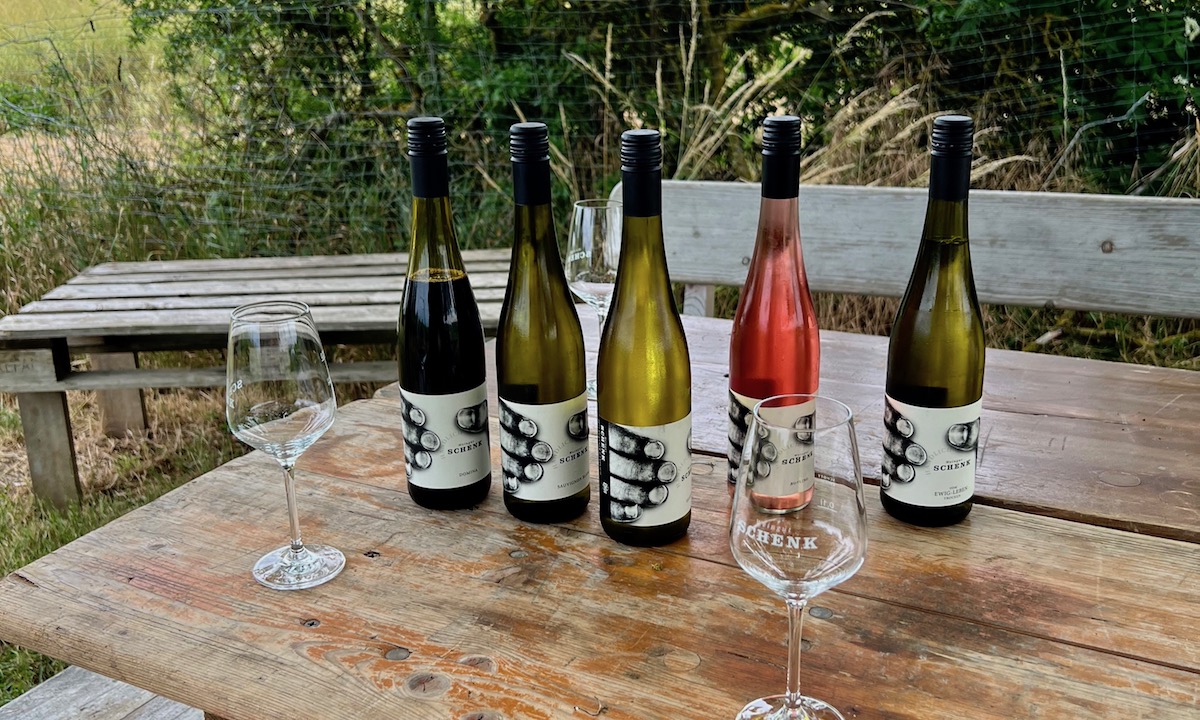 weinprobe in der wildnis